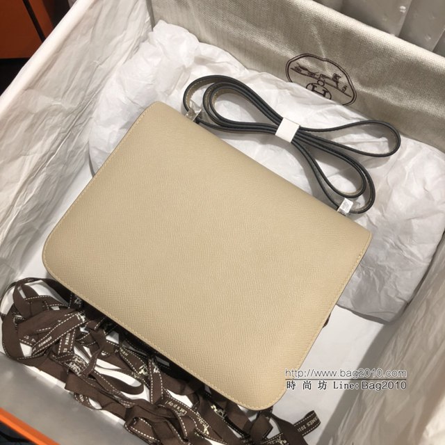 Hermes空姐包 愛馬仕Constance方胖子半手工 Epsom掌紋小牛進口皮 Hermes單肩斜挎包  tdh2091